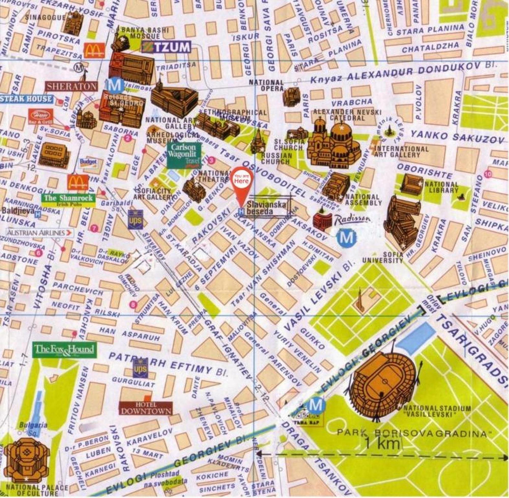 Top Center, 3Bdr, Heart Of The City, Free Secured Parking Sofia Luaran gambar